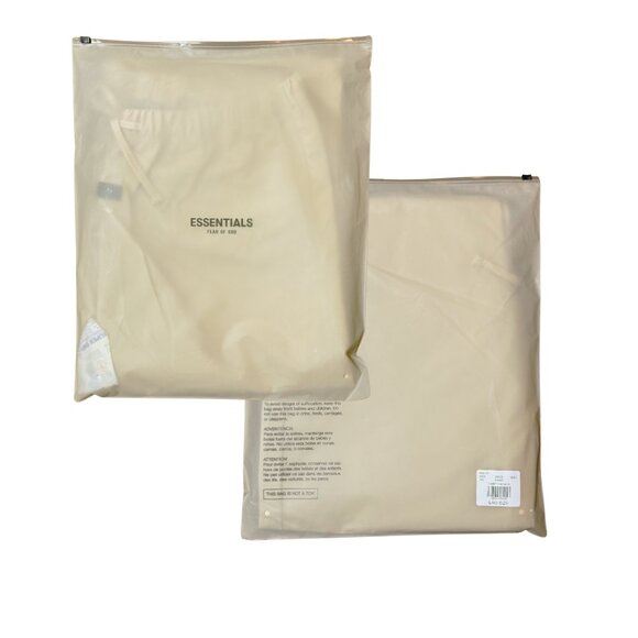 Fear of God Essentials Women's Sand Relaxed Trousers Pants NEW with Tags - Picture 9 of 9